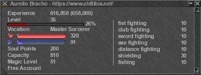 Signature for player Aurelio Bracho