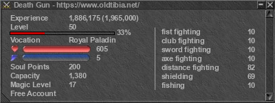 Signature for player Death Gun