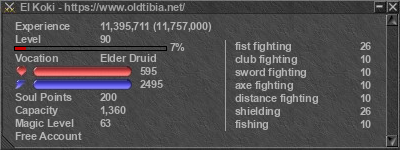 Signature for player El Koki