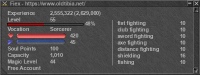 Signature for player Fiex