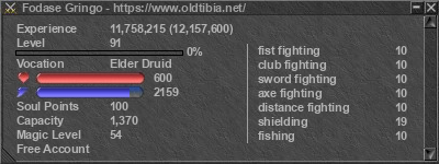 Signature for player Fodase Gringo