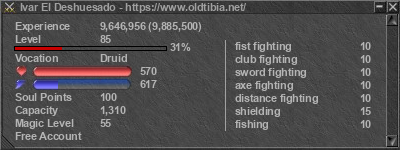 Signature for player Ivar El Deshuesado