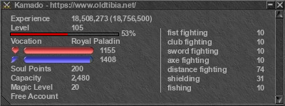 Signature for player Kamado