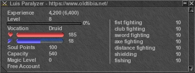 Signature for player Luis Paralyzer