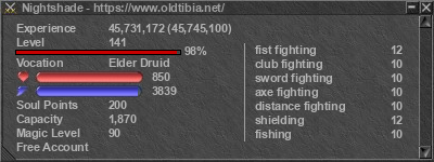 Signature for player Nightshade