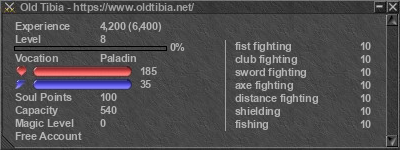 Signature for player Old Tibia