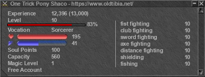 Signature for player One Trick Pony Shaco