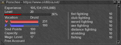 Signature for player Porschee