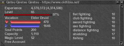 Signature for player Qetsu Qestsu Qestsu