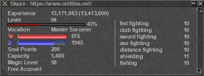 Signature for player Skaze